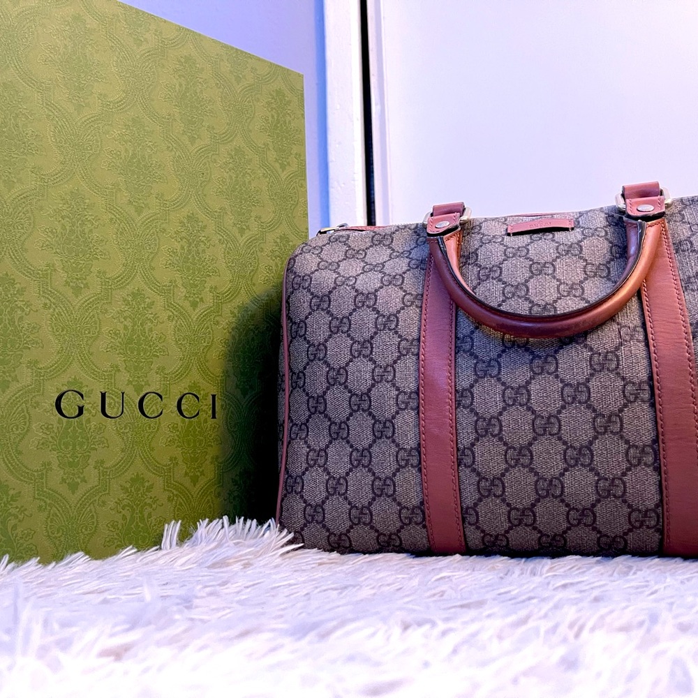 Title: Gucci Joy Boston Bag GG